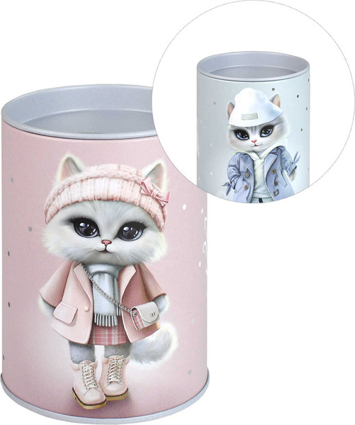 Изображение товара Копилка Феникс+ Городские кошечки / 69370 (розовый)