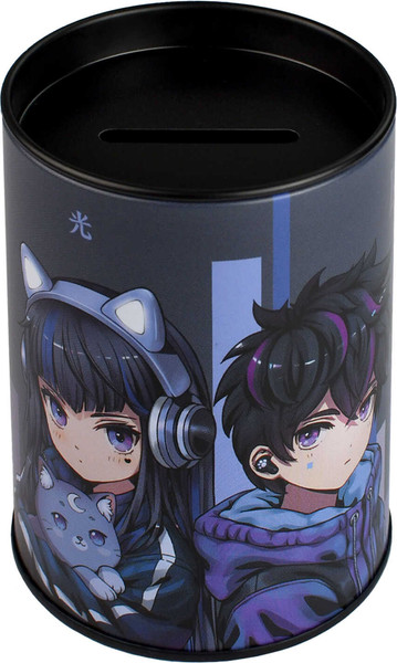 Изображение товара Копилка Феникс+ Кибер аниме / 69371 (серый)