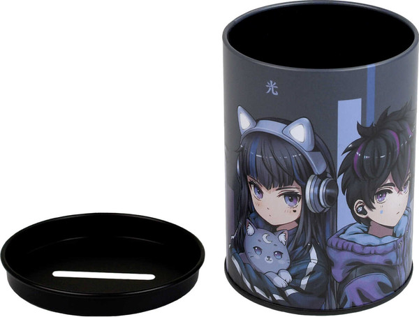 Изображение товара Копилка Феникс+ Кибер аниме / 69371 (серый)