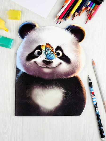 Изображение товара Тетрадь Феникс+ Радостная панда / 69728