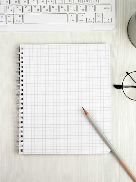 Изображение товара Тетрадь Феникс+ Copybook. Девушка с бабочками / 68517