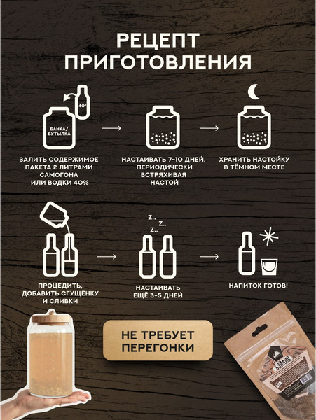 Изображение товара Набор для приготовления настоек Дед Алтай Бэйлис 4189