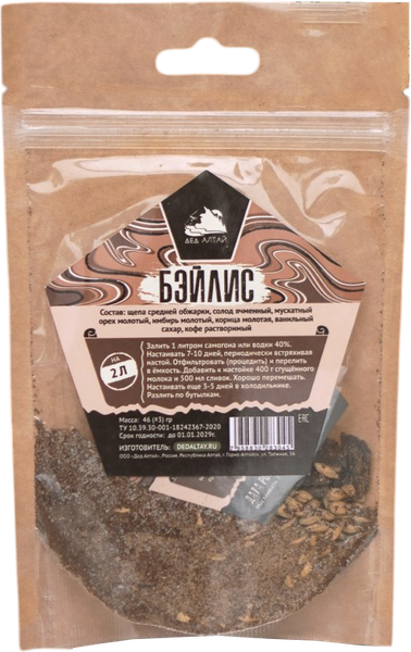 Изображение товара Набор для приготовления настоек Дед Алтай Бэйлис 4189