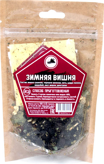 Изображение товара Набор для приготовления настоек Дед Алтай Зимняя вишня 3789