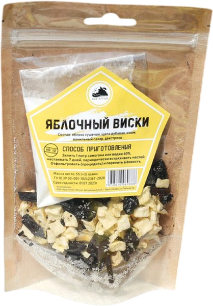 Изображение товара Набор для приготовления настоек Дед Алтай Яблочный виски 4061