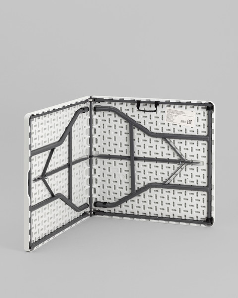 Изображение товара Стол складной Stool Group 122x61x74 / Z122-3X-H.ADJ (белый)