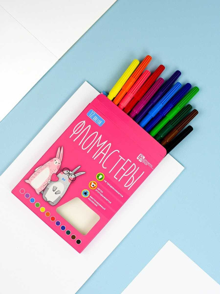 Изображение товара Фломастеры Феникс+ 70171 (12цв)
