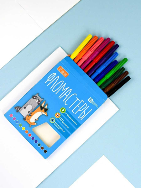 Изображение товара Фломастеры Феникс+ 70170 (12цв)