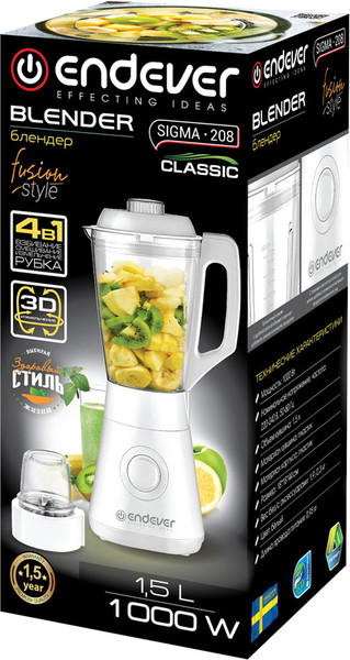 Изображение товара Блендер стационарный Endever Sigma-208 (белый)