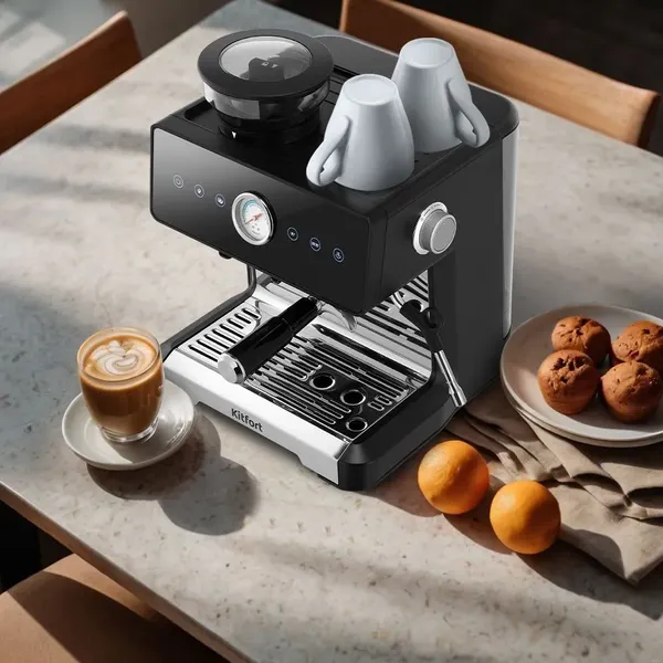 Изображение товара Кофеварка эспрессо Kitfort КТ-7577