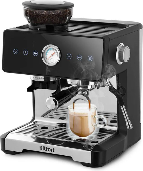Изображение товара Кофеварка эспрессо Kitfort КТ-7577