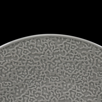 Изображение товара Тарелка столовая обеденная Corone Nori LQ-QK15286-GRY / фк5604 (серый)