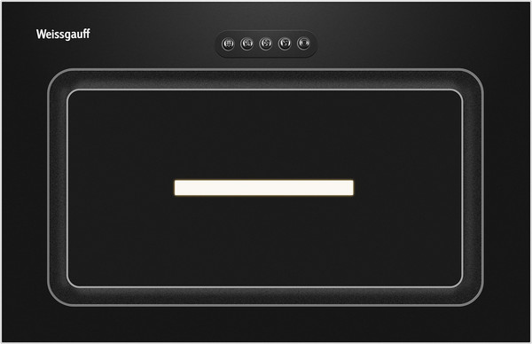 Изображение товара Вытяжка скрытая Weissgauff Aura 456 PB Black Glass