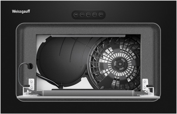 Изображение товара Вытяжка скрытая Weissgauff Aura 456 PB Black Glass