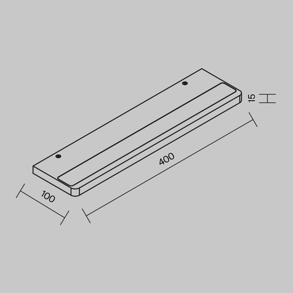 Изображение товара Подсветка для картин и зеркал Maytoni Shine C033WL-L12B3K (черный)