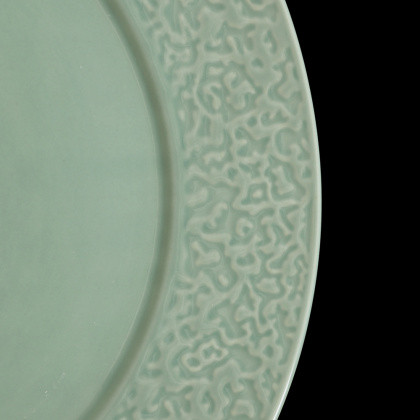 Изображение товара Тарелка столовая обеденная Corone Nori LQ-QK15290-GRE / фк5617 (зеленый)