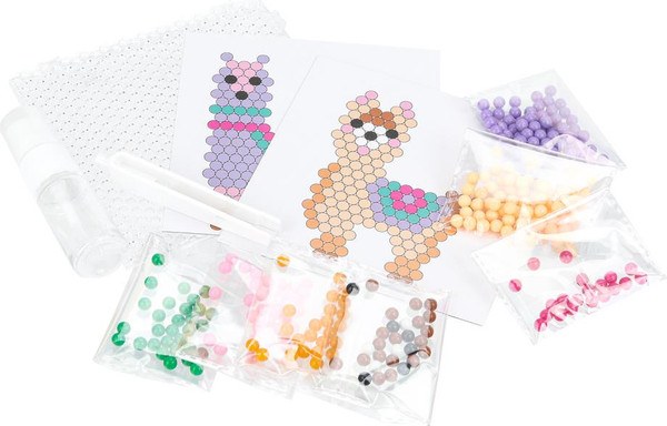 Изображение товара Развивающая игра MultiArt Аквамозаика 300 бусин лама / AB300-LAMA