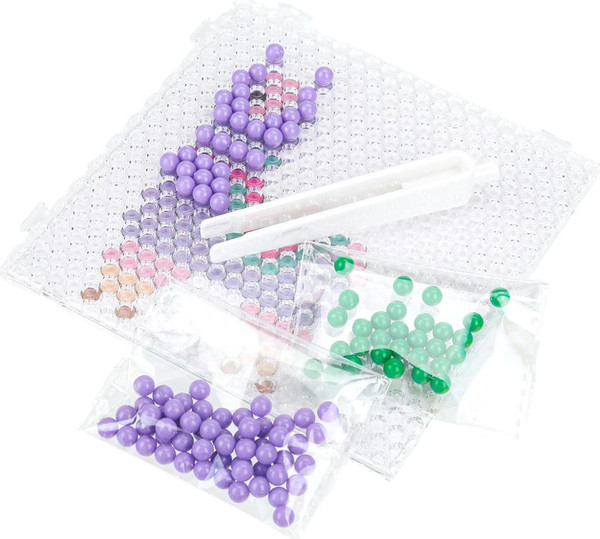 Изображение товара Развивающая игра MultiArt Аквамозаика 300 бусин лама / AB300-LAMA