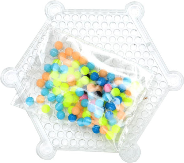 Изображение товара Развивающая игра MultiArt Аквамозаика 100 бусин снежная принцесса / AB-100FR