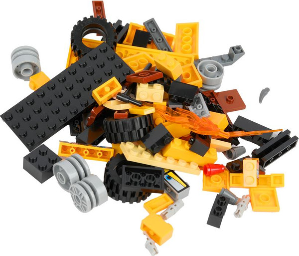 Изображение товара Конструктор Город мастеров Безумные тачки / 15060-ZH (88эл)