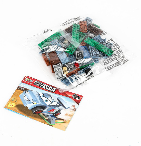 Изображение товара Конструктор Город мастеров Безумные тачки / 15059-ZH (81эл)