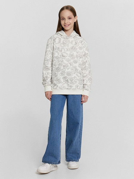 Изображение товара Худи детское Mark Formelle 127837 (р.110-56, персонажи на светло-молочном)