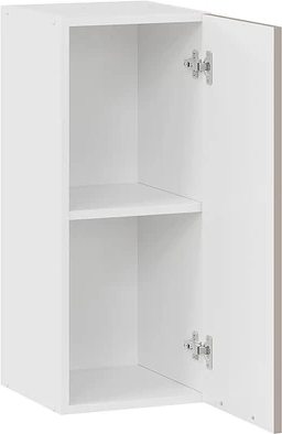 Изображение товара Шкаф навесной для кухни ТриЯ Гренада 1В3 (белый/холст латте)