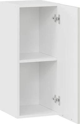 Изображение товара Шкаф навесной для кухни ТриЯ Гренада 1В3 (белый/холст мокко)