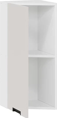 Изображение товара Шкаф навесной для кухни ТриЯ Гренада 1В3Т (белый/холст мокко)
