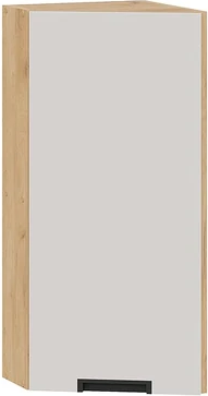 Изображение товара Шкаф навесной для кухни ТриЯ Гренада 1В3Т (дуб крафт золотой/холст мокко)