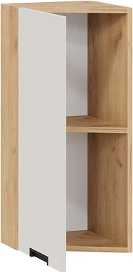 Изображение товара Шкаф навесной для кухни ТриЯ Гренада 1В3Т (дуб крафт золотой/холст мокко)