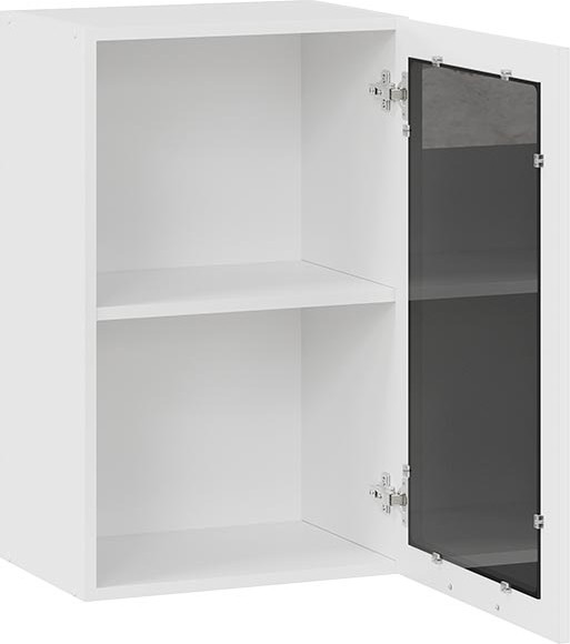 Изображение товара Шкаф навесной для кухни ТриЯ Гренада 1В45С (белый/холст белый)