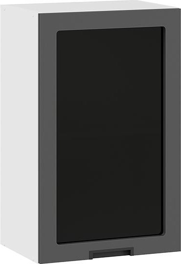 Изображение товара Шкаф навесной для кухни ТриЯ Гренада 1В45С (белый/холст вулкан)