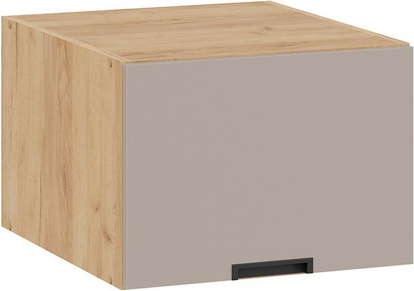 Изображение товара Шкаф навесной для кухни ТриЯ Гренада 1В5ГП (дуб крафт золотой/холст латте)