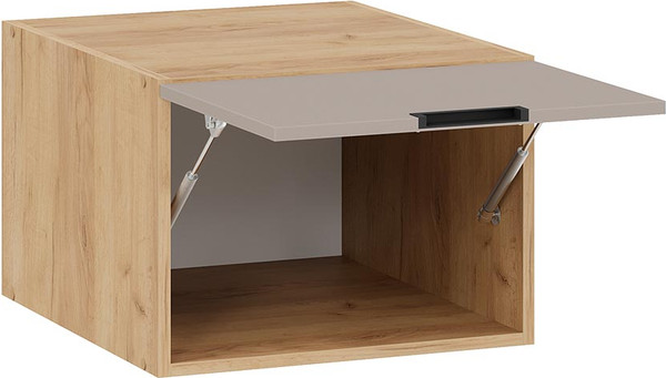 Изображение товара Шкаф навесной для кухни ТриЯ Гренада 1В5ГП (дуб крафт золотой/холст латте)