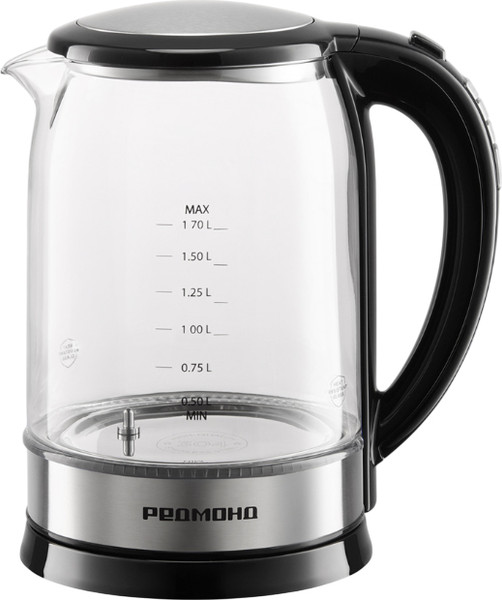 Изображение товара Электрочайник Redmond KG257 (стекло/сталь)