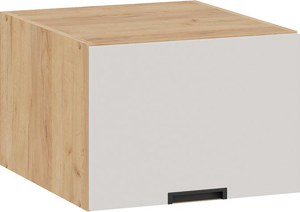 Изображение товара Шкаф навесной для кухни ТриЯ Гренада 1В5ГП (дуб крафт золотой/холст мокко)