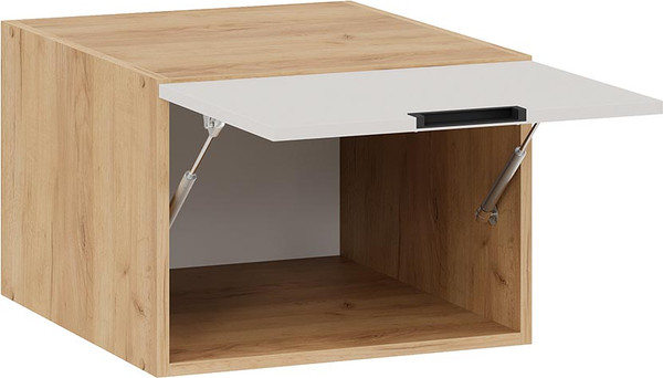 Изображение товара Шкаф навесной для кухни ТриЯ Гренада 1В5ГП (дуб крафт золотой/холст мокко)