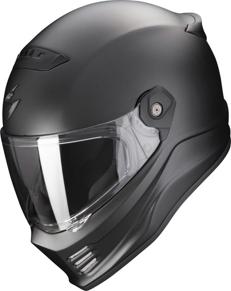 Изображение товара Мотошлем Scorpion Exo Covert-Fx Solid (р. M, черный матовый)