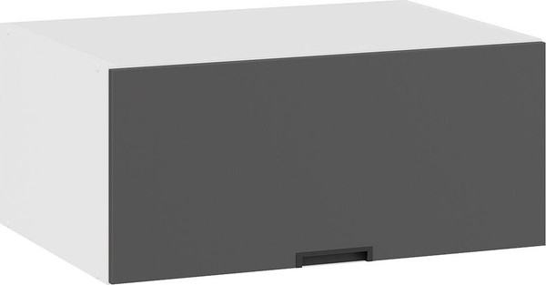 Изображение товара Шкаф навесной для кухни ТриЯ Гренада 1В8ГП (белый/холст вулкан)