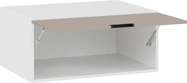 Изображение товара Шкаф навесной для кухни ТриЯ Гренада 1В8ГП (белый/холст латте)