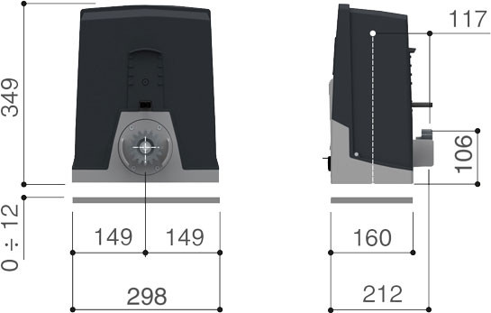 Изображение товара Комплект для автоматизации ворот Came BXLStart Kit