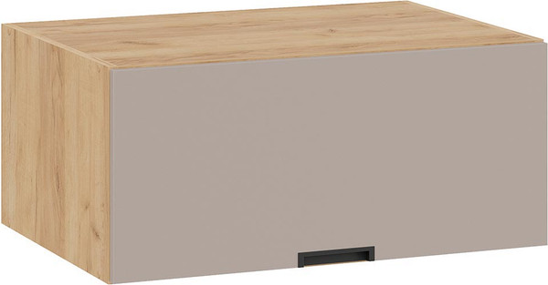 Изображение товара Шкаф навесной для кухни ТриЯ Гренада 1В8ГП (дуб крафт золотой/холст латте)