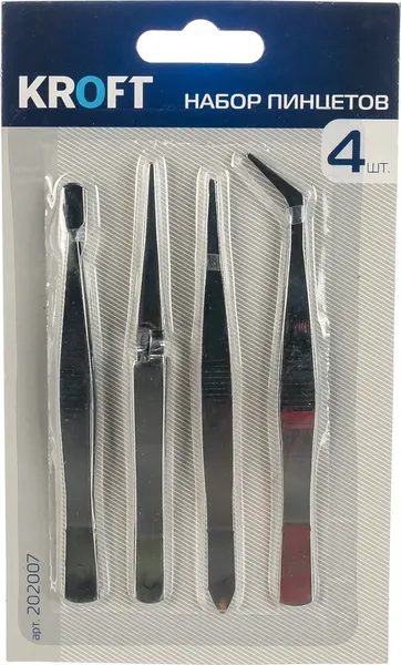 Изображение товара Набор губцевого инструмента Kroft 202007 (4шт)