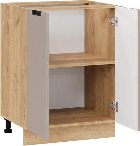 Изображение товара Шкаф-стол кухонный ТриЯ Гренада 1Н6 (дуб крафт золотой/холст латте)