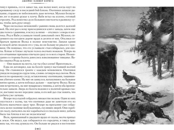 Изображение товара Книга Азбука Охотники на волков, твердая обложка (Кервуд Джеймс Оливер)