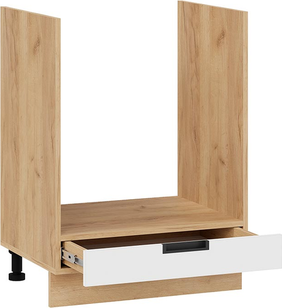 Изображение товара Шкаф под духовку ТриЯ Гренада 1Н6Б (дуб крафт золотой/холст белый)