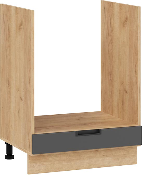 Изображение товара Шкаф под духовку ТриЯ Гренада 1Н6Б (дуб крафт золотой/холст вулкан)