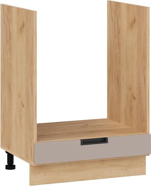 Изображение товара Шкаф под духовку ТриЯ Гренада 1Н6Б (дуб крафт золотой/холст латте)