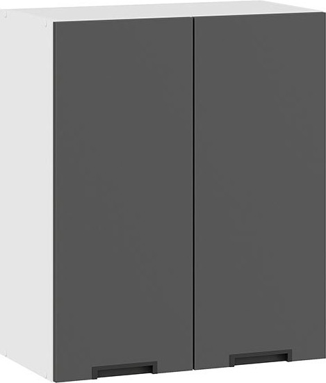 Изображение товара Шкаф навесной для кухни ТриЯ Гренада 1В6 (белый/холст вулкан)